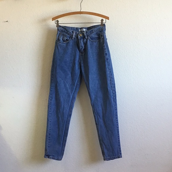 Vintage 90s Denim Mom Jeans - Picture 1 of 4